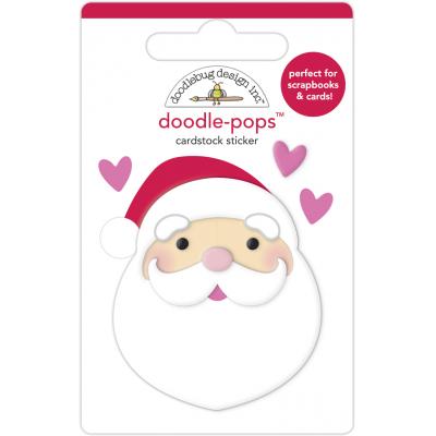 Doodlebug Night Before Christmas Doodle-Pops - I Love Santa
